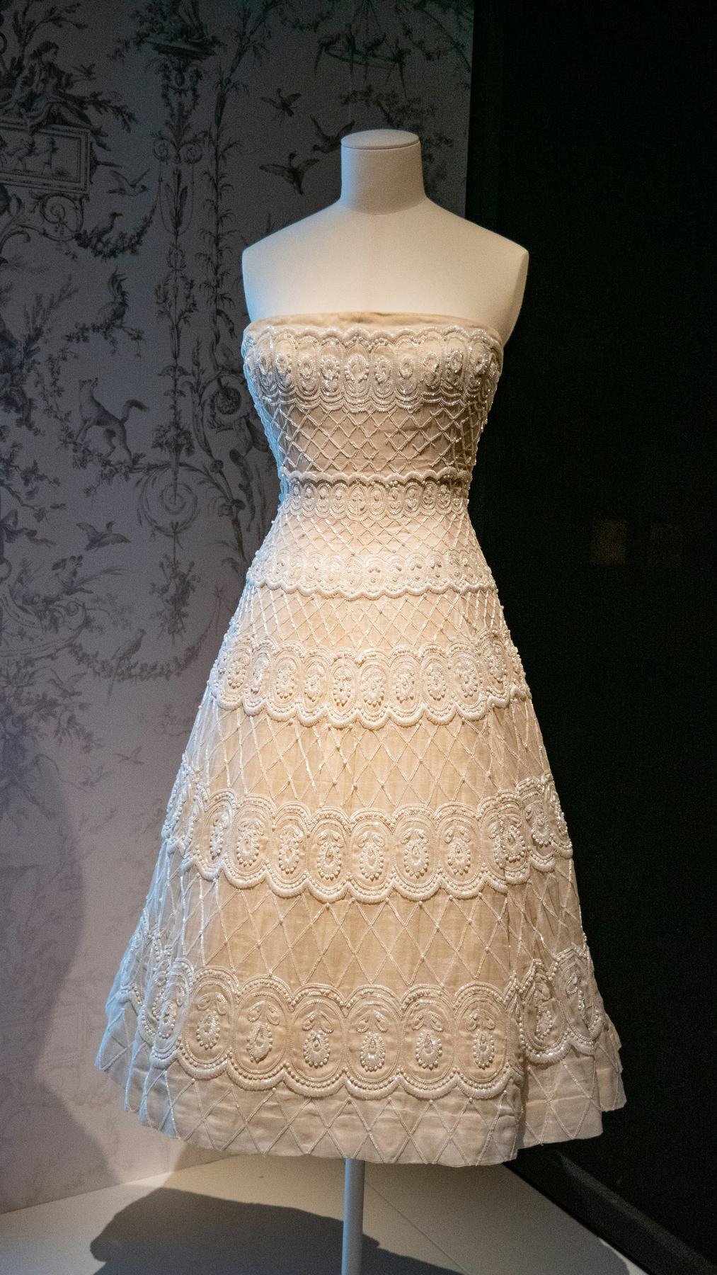 Close detail of tailoring work